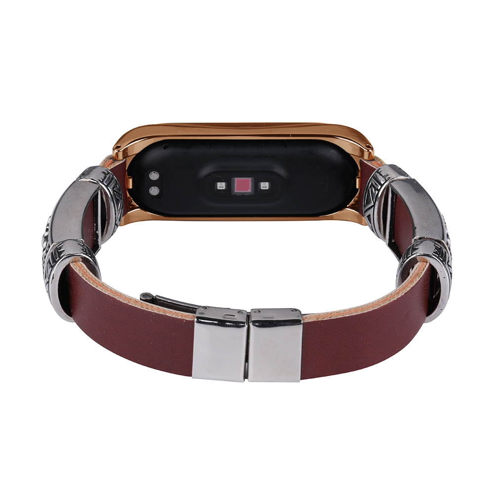 Bakeey-Buckle-Metal-Shell-Retro-Double-Button-Butterfly-Clasp-Strap-Smart-Watch-Band-For-Xiaomi-Mi-B-1716541-19
