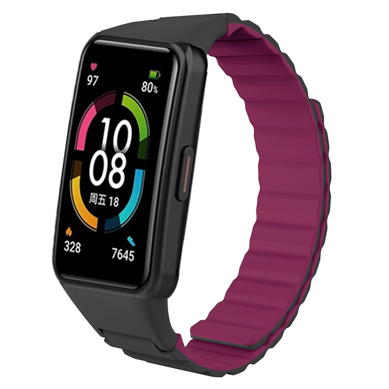 Bakeey-Colorful-Silicone-Watch-Band-Strap-Replacement-for-Huawei-Band-6--Honor-Band-6-1928486-9