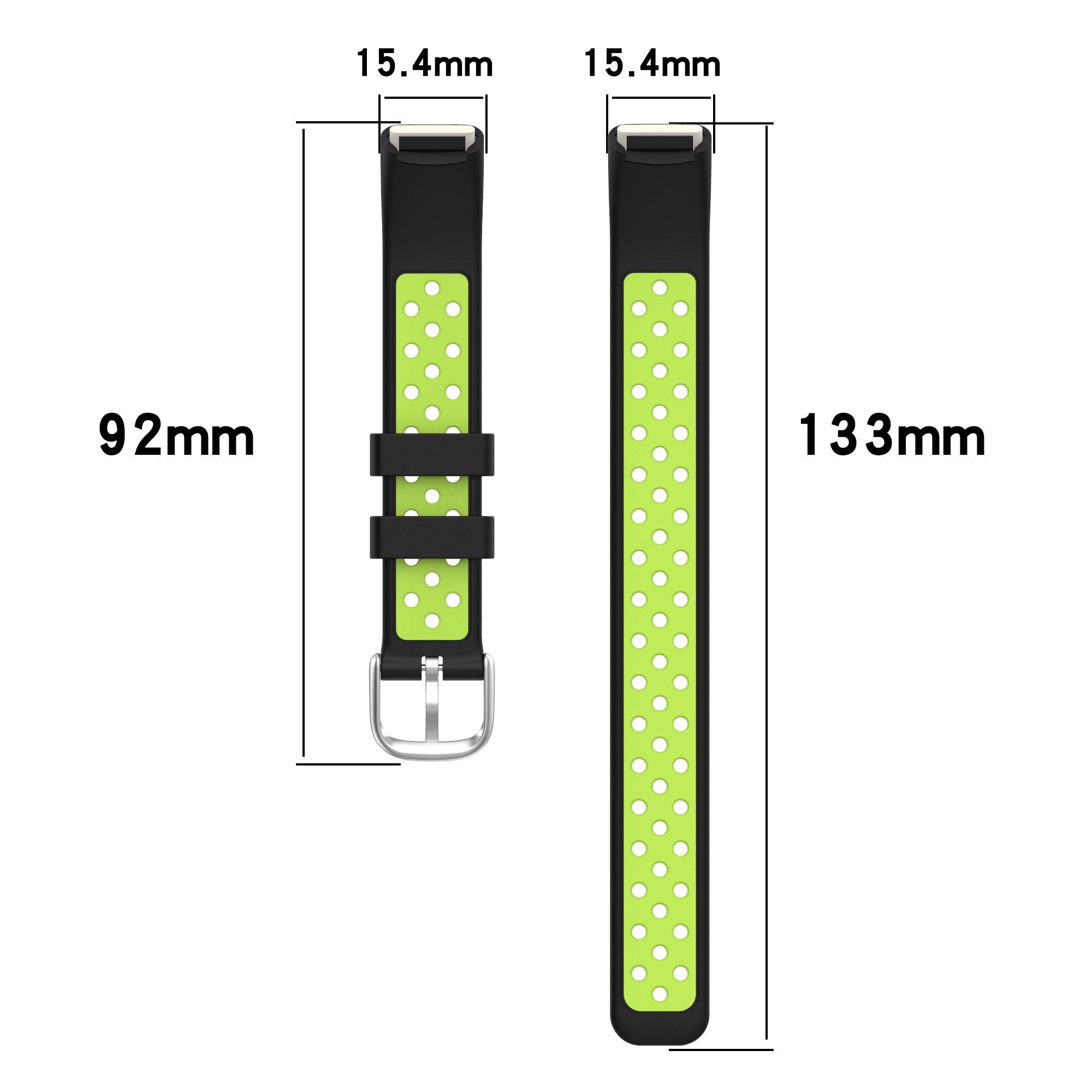 Bakeey-Double-Color-Pattern-Breathable-Sweatproof-Soft-Silicone-Watch-Band-Strap-Replacement-for-Fit-1886285-25