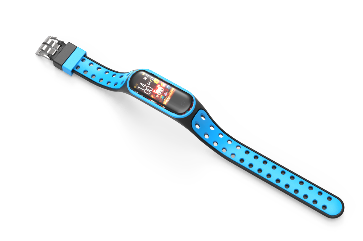 Bakeey-Dual-Color-Silicone-Watch-Band-Watch-Strap-Replacement-for-Xiaomi-Miband-5-Non-original-1712528-15