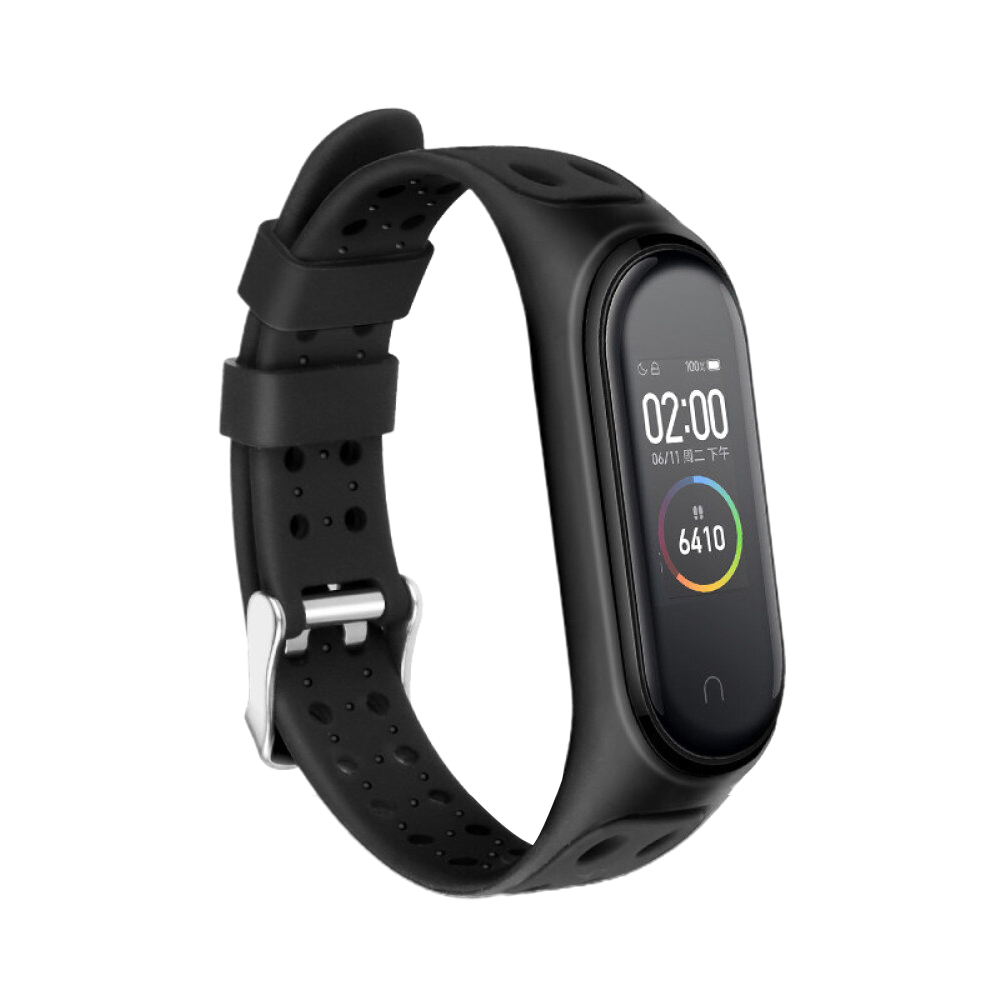 Bakeey-Dual-Color-Silicone-Watch-Band-Watch-Strap-Replacement-for-Xiaomi-Miband-5-Non-original-1712528-7