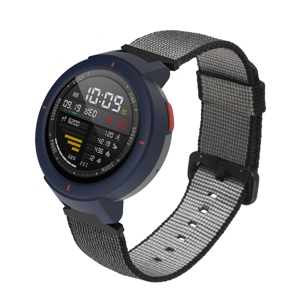 Bakeey-Durable-Canvas-Nylon-Replacement-Watch-Band-for-Xiaomi-Amazfit-Verge-Smart-Watch-Non-original-1401159-4