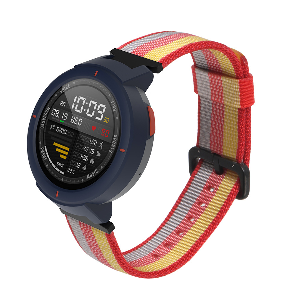 Bakeey-Durable-Canvas-Nylon-Replacement-Watch-Band-for-Xiaomi-Amazfit-Verge-Smart-Watch-Non-original-1401159-6