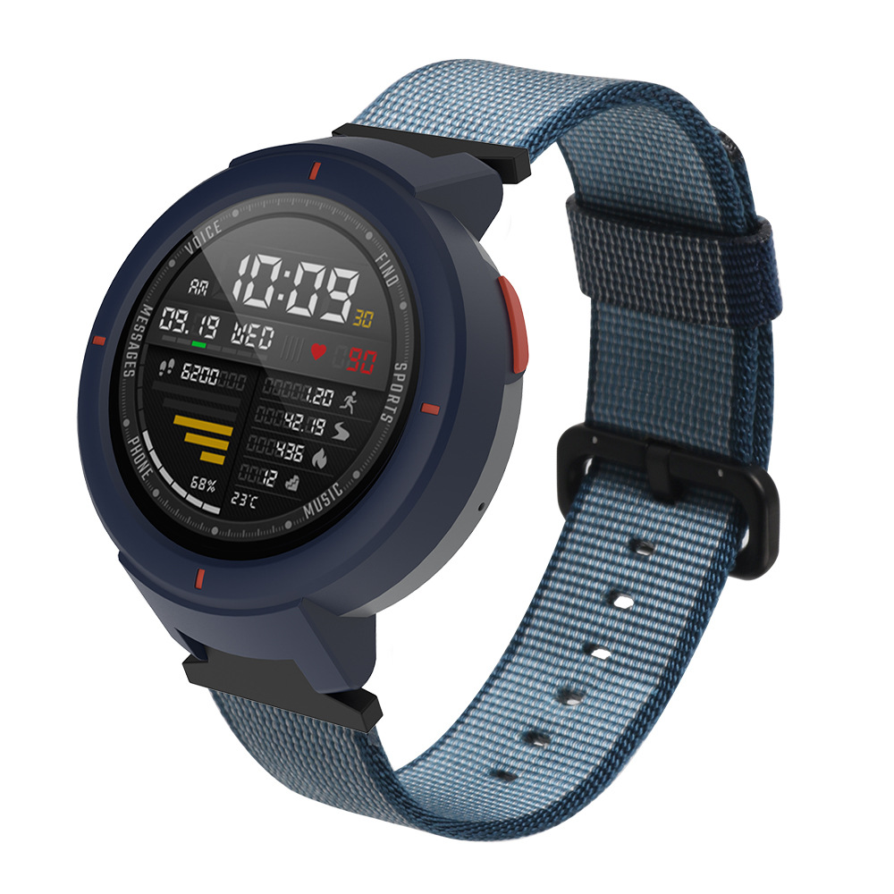 Bakeey-Durable-Canvas-Nylon-Replacement-Watch-Band-for-Xiaomi-Amazfit-Verge-Smart-Watch-Non-original-1401159-7