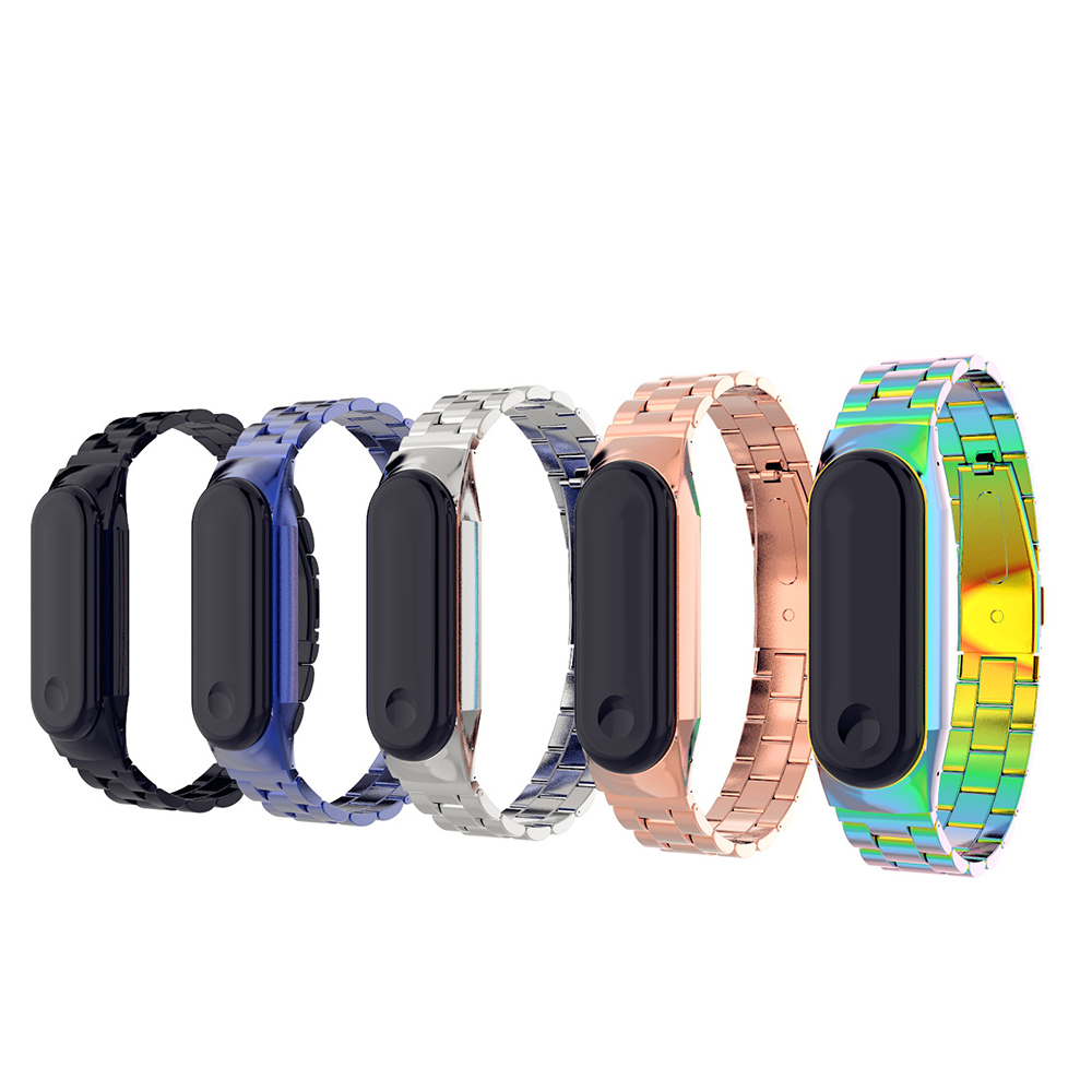 Bakeey-Metal-Straps-Stainless-Steel-Watch-Band-for-Miband-3-1400714-2