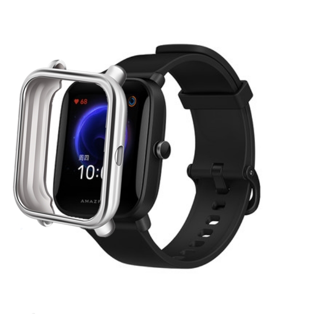 Bakeey-PU-Watch-Case-Cove-Screen-Protector-for-Amazfit-POP-Smart-Watch-1775310-14