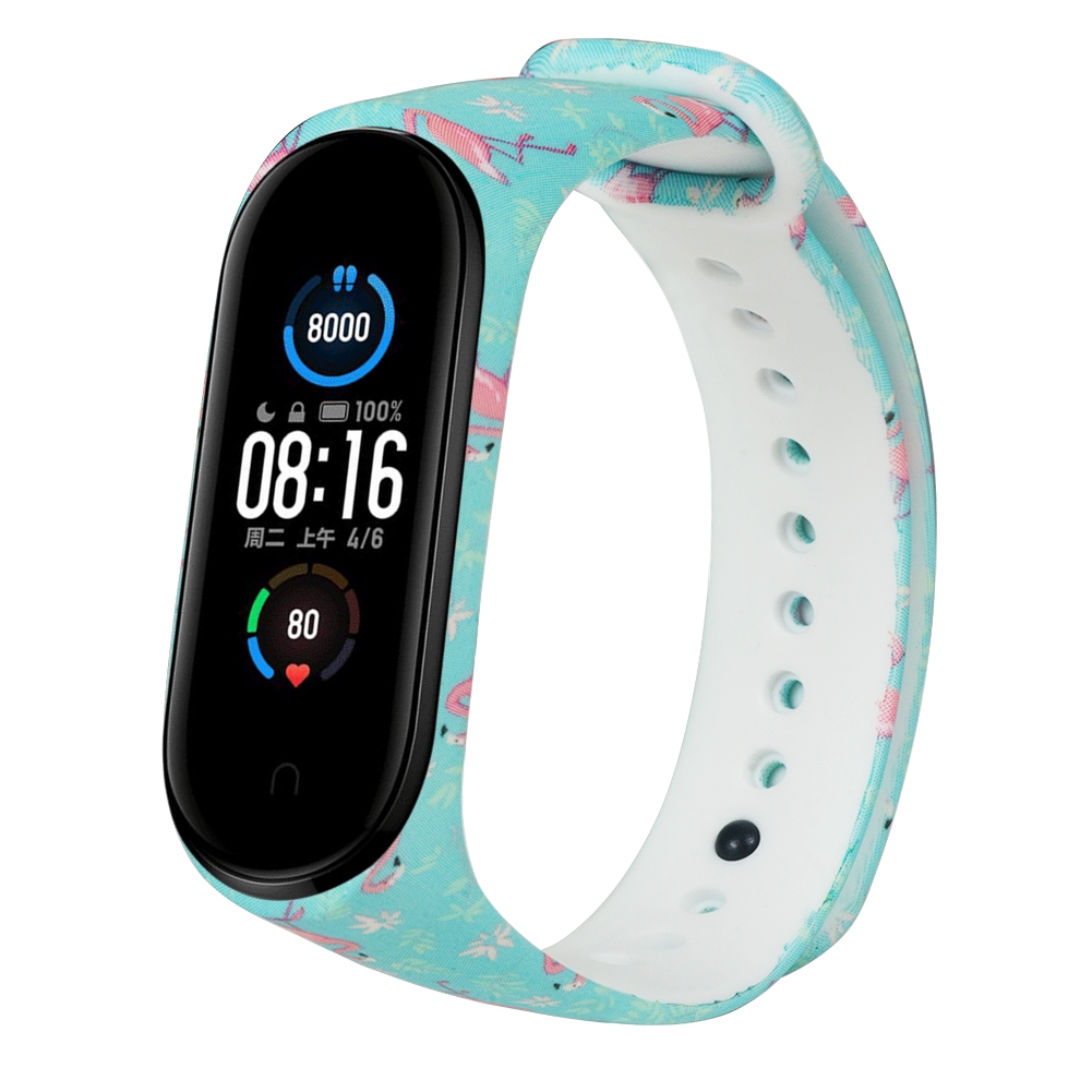 Bakeey-Painted-Pattern-TPE-Watch-Strap-Replacement-Watch-Band-for-Xiaomi-mi-band-5-Non-original-1700129-16