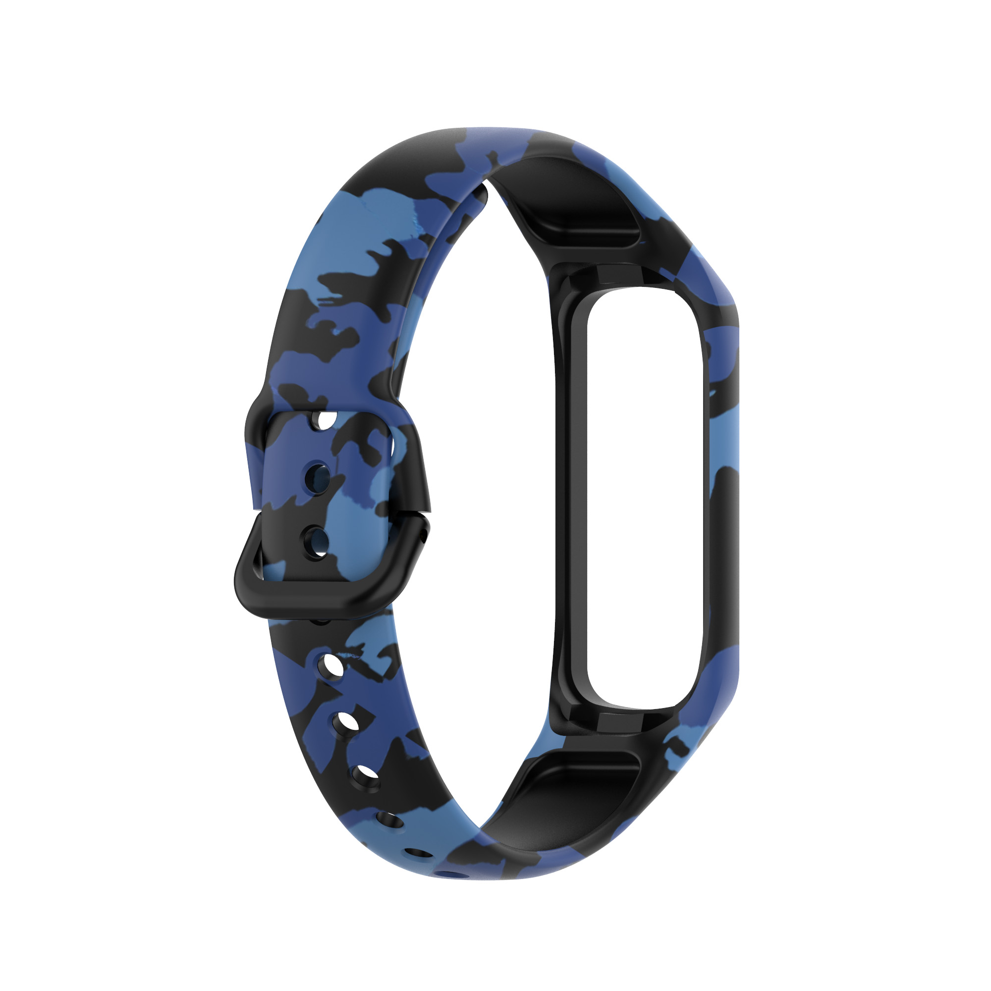 Bakeey-Printed-Pattern-Stainless-Steel-Buckle-Smart-watch-Band-Replacement-Strap-For-Samsung-Galaxy--1806217-23