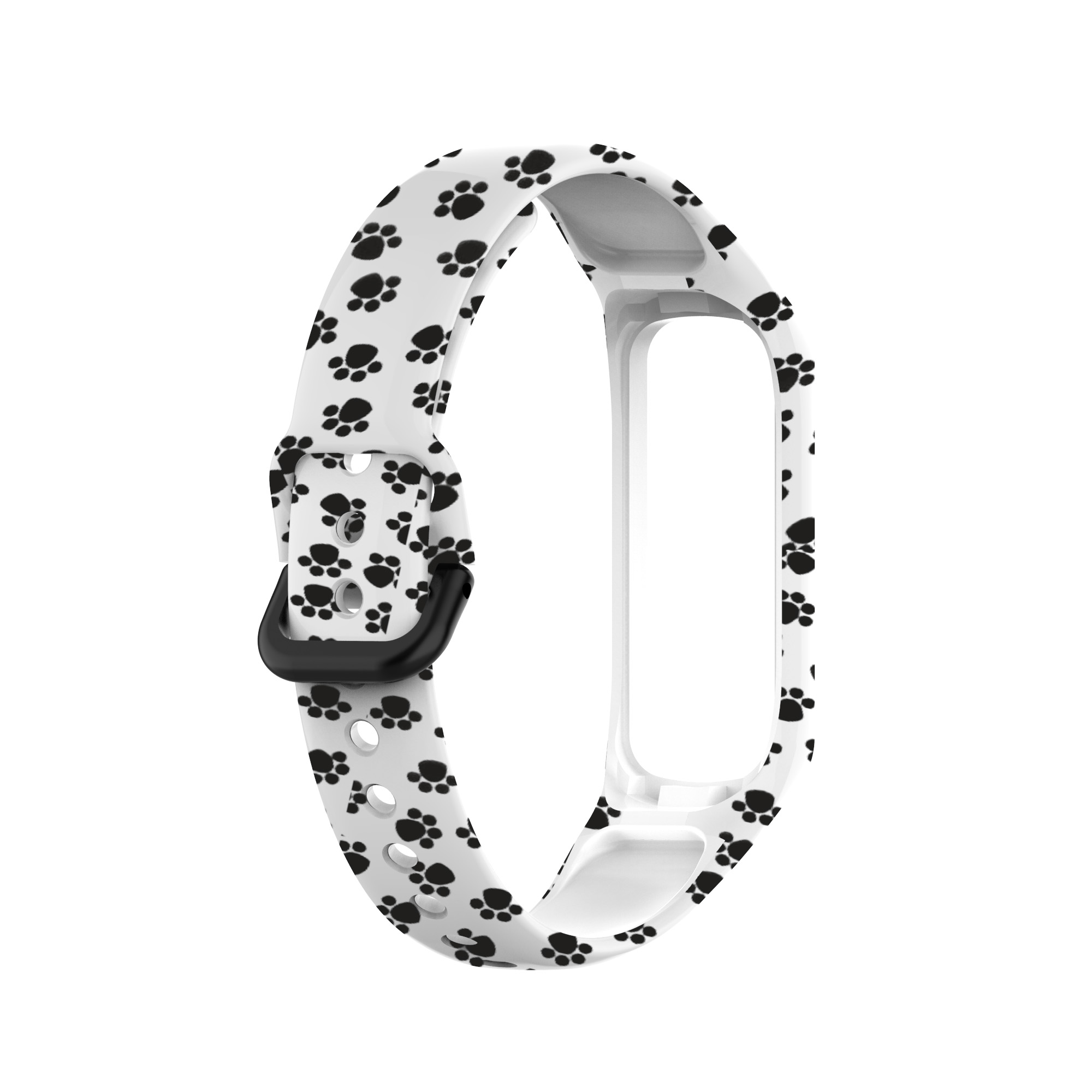 Bakeey-Printed-Pattern-Stainless-Steel-Buckle-Smart-watch-Band-Replacement-Strap-For-Samsung-Galaxy--1806217-8