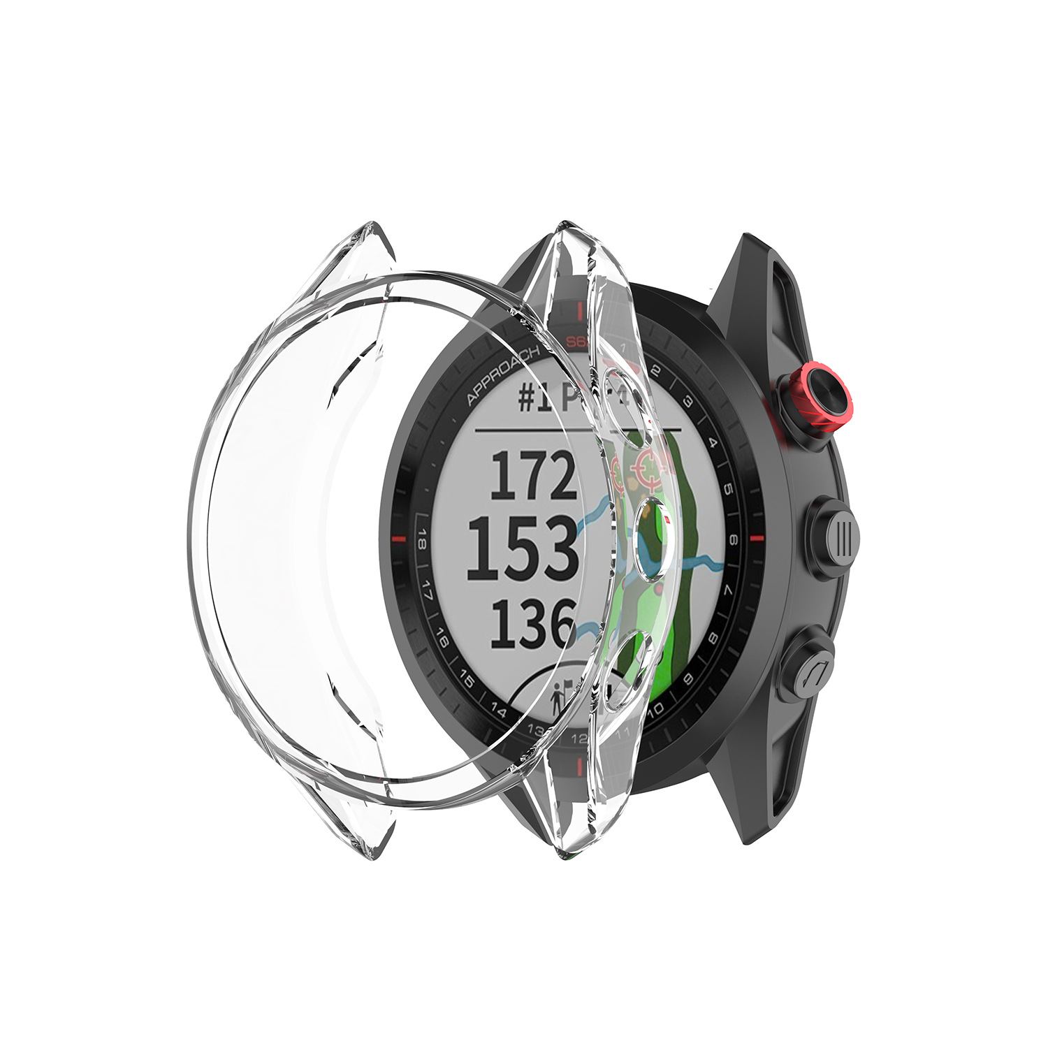 Bakeey-Transparent-TPU-Watch-Case-Protector-Watch-Cover-For-Garmin-Approach-S62-1696300-4