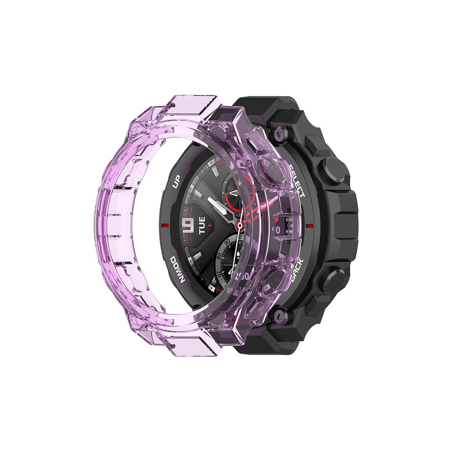 Bakeey-Transparent-Watch-Case-Watch-Cover-for-Amazfit-T-Rex-1704589-5