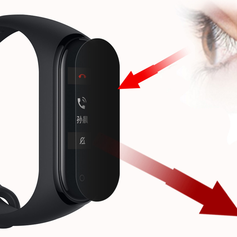 Bakeey-Watch-Film-Anti-peeping-TPU-Watch-Screen-Protector-for-Xiaomi-Miband-4-Non-original-1533471-1