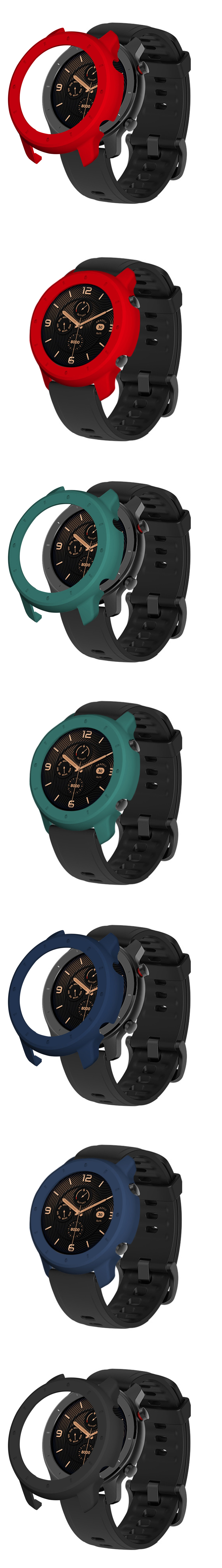 Colorful-PC-Watch-Case-Cover-Watch-Cover-Screen-Protector-for-Amazfit-GTR-42mm-1582012-1