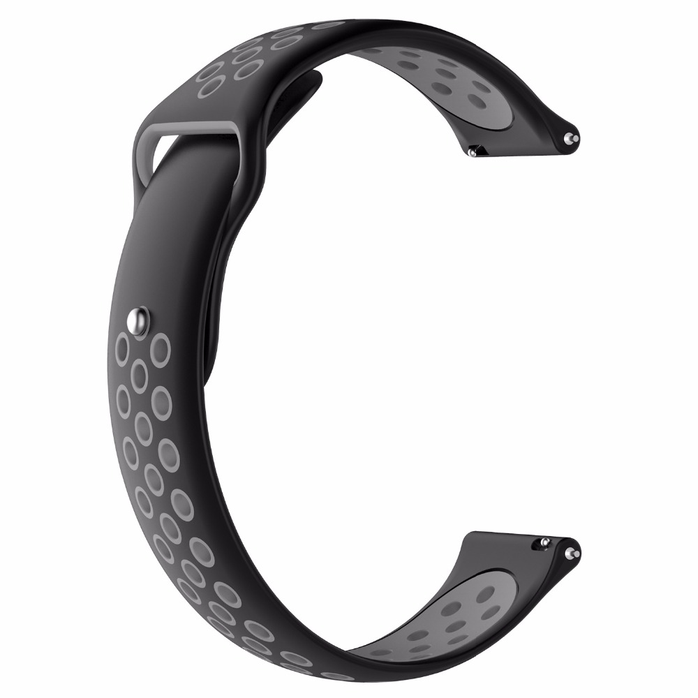 DUX-DUCIS-22mm-Two-color-Porosity-Silicone-Reverse-Buckle-Strap-Smart-Watch-Band-For-Xiaomi-Haylou-S-1705560-3