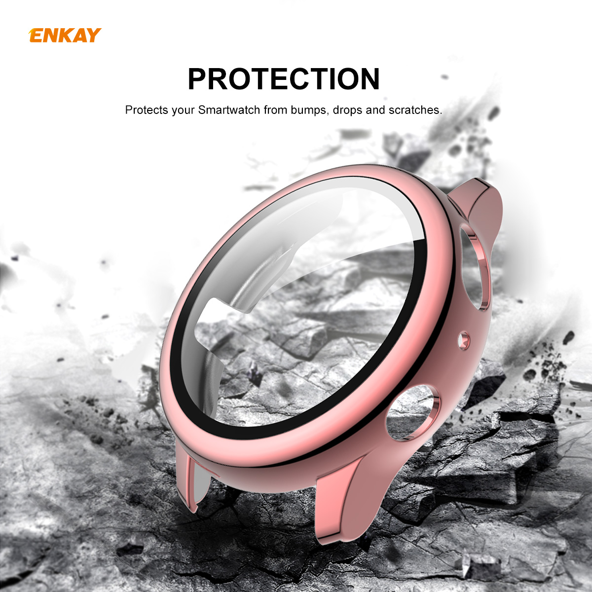 ENKAY-PC-Watch-Case-Cover-Screen-Protector-for-Samsung-Galaxy-Watch-Active-2-44mm-Smart-Watch-1737563-1