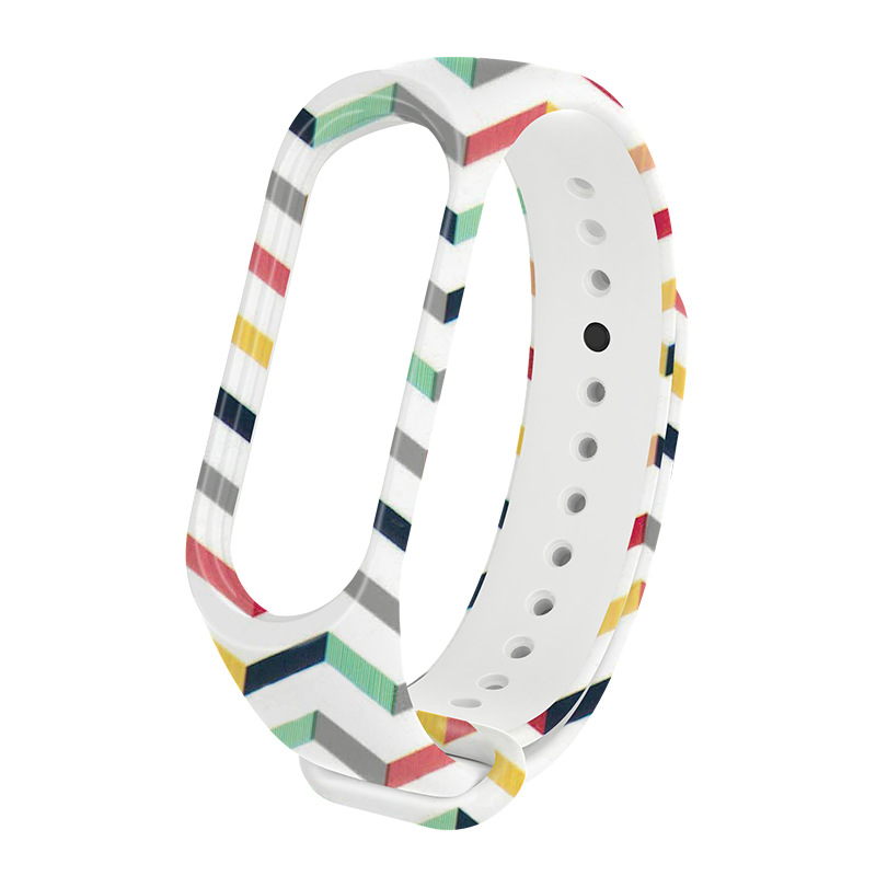 Mijobs-Color-Printing-Replacement-Watch-Band-for-Xiaomi-mi-band-34-Smart-Watch-Non-original-1537570-2