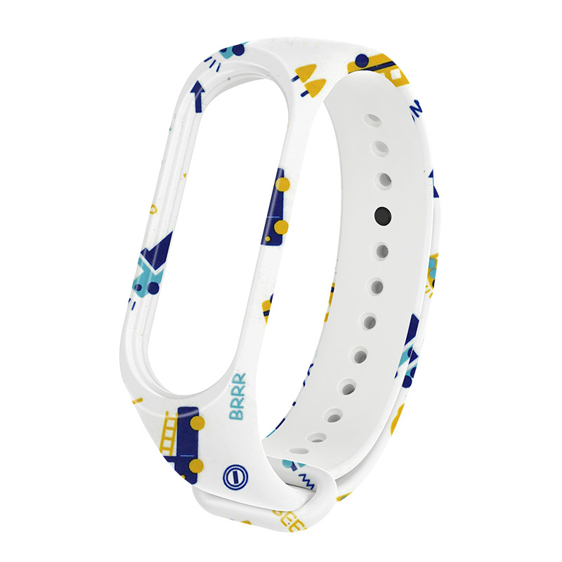 Mijobs-Color-Printing-Replacement-Watch-Band-for-Xiaomi-mi-band-34-Smart-Watch-Non-original-1537570-3