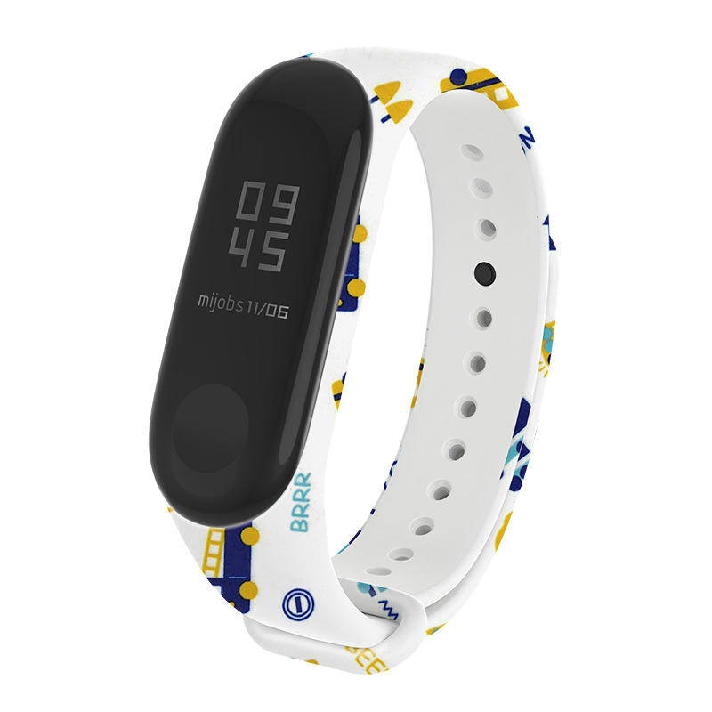 Mijobs-Color-Printing-Replacement-Watch-Band-for-Xiaomi-mi-band-34-Smart-Watch-Non-original-1537570-8