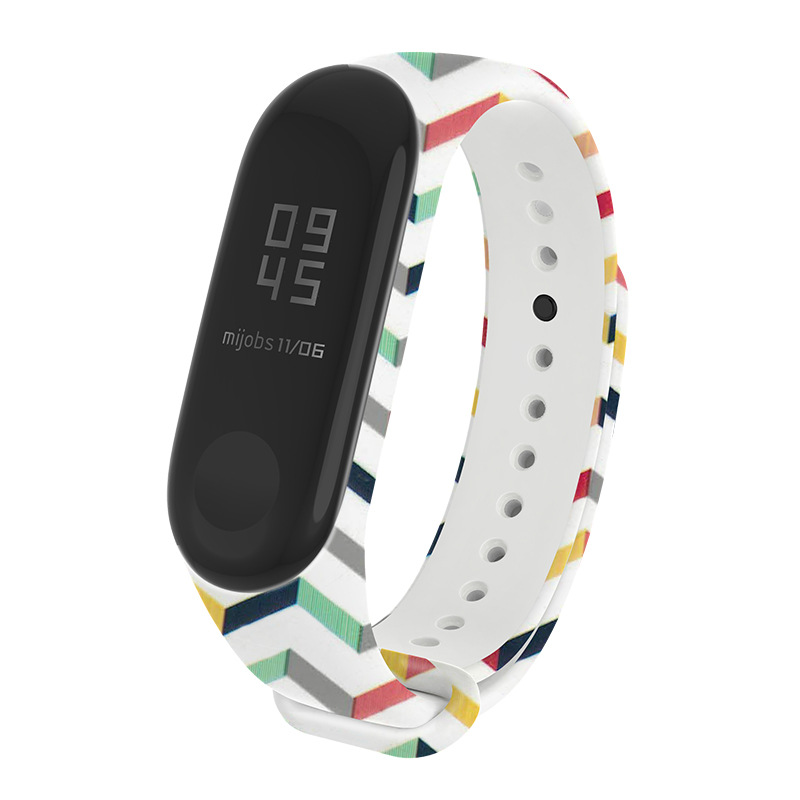 Mijobs-Color-Printing-Replacement-Watch-Band-for-Xiaomi-mi-band-34-Smart-Watch-Non-original-1537570-9