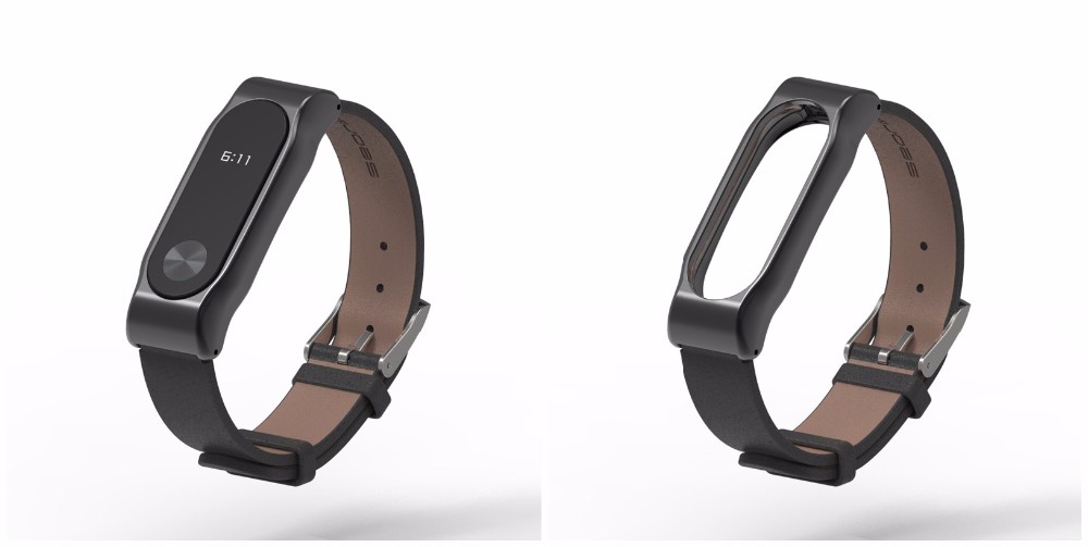 Mijobs-Leather-Bracelet-Replacement-for-Xiaomi-MiBand-2-Wrist-Strap-Smartband-Non-original-1130070-2