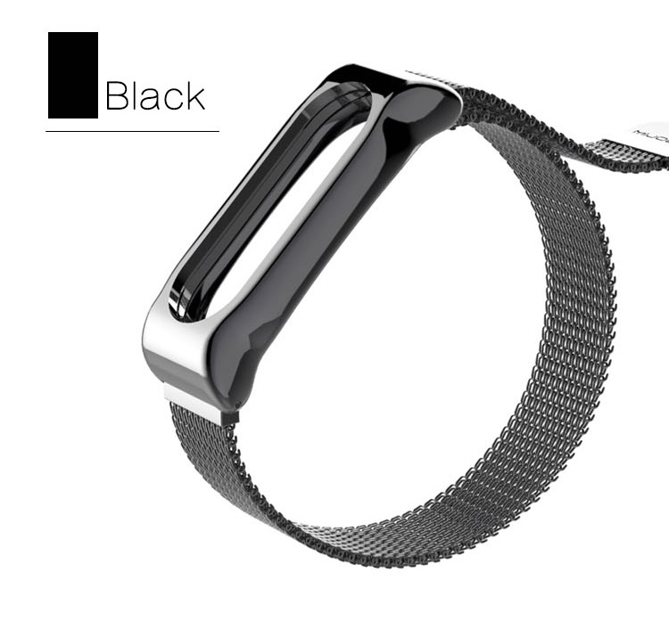 Mijobs-Magnetic-Buckle-Metal-Replacement-Stainless-Steel-Strap-for-Xiaomi-MiBand-2-Non-original-1265929-8