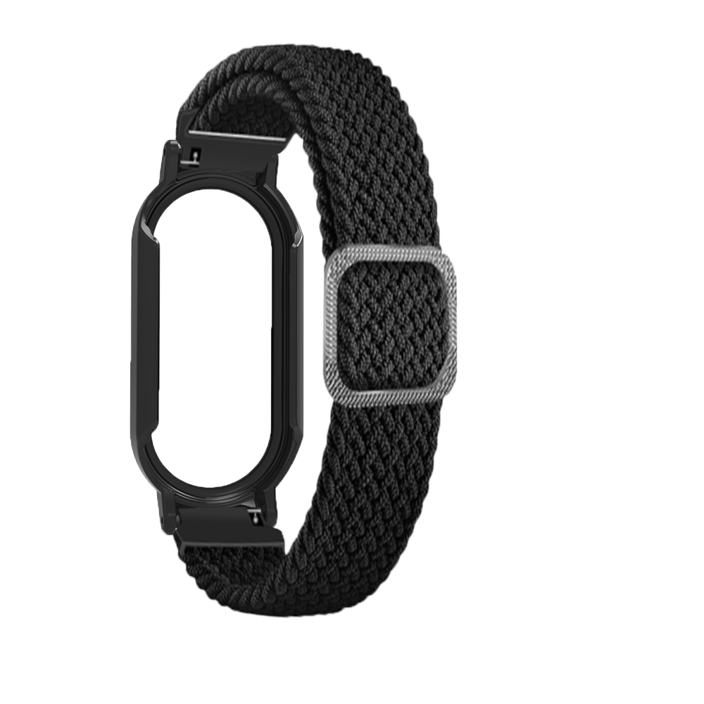 PCTempered-Film-Protective-Case-Stretch-Woven-Replacement-Strap-Smart-Watch-Band-for-Xiaomi-Mi-Band--1973031-18