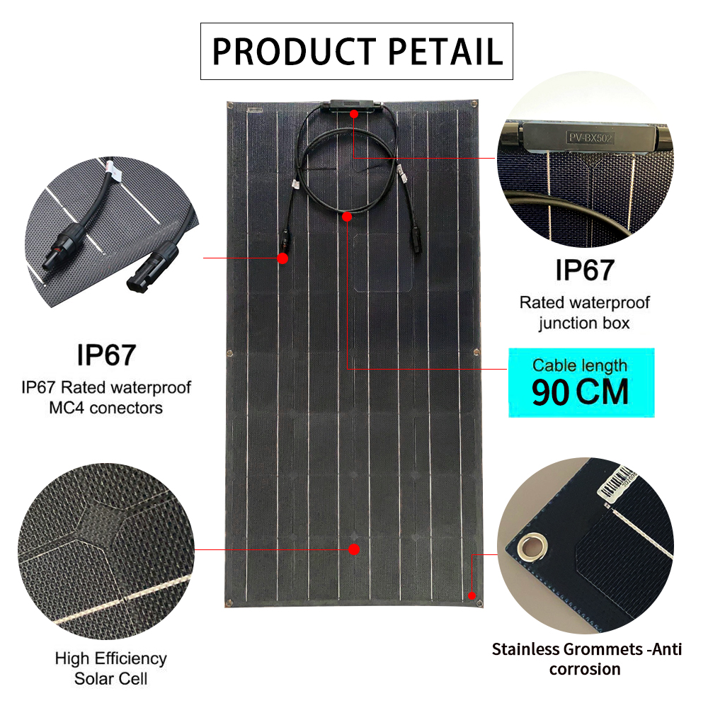 18V-100W-ETFE-Sunpower-Flexible-Solar-Panel-Monocrystalline-Silicon-Laminated-Solar-Panel-1050mm540m-1805957-2
