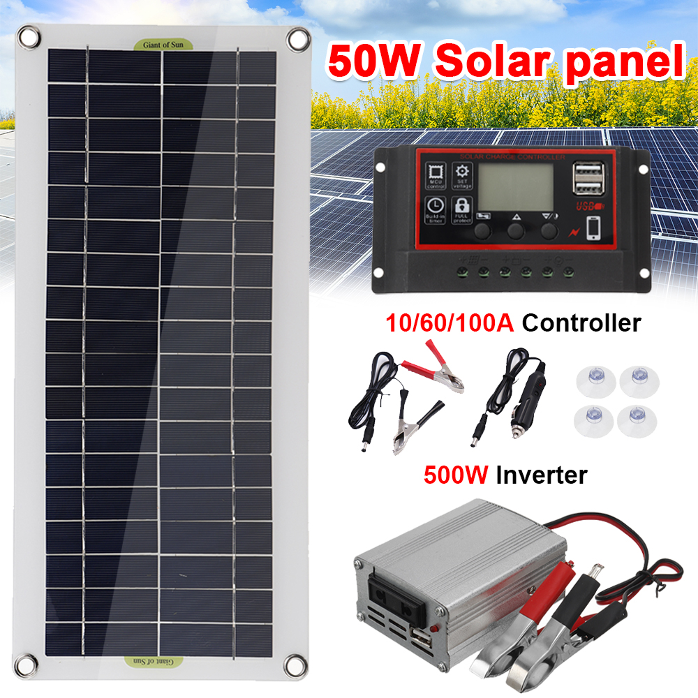 220V-Solar-Power-System-Solar-Panel-Battery-Charger-Inverter-Kit-220W-Car-Power-Inverter-With-Contro-1853945-1