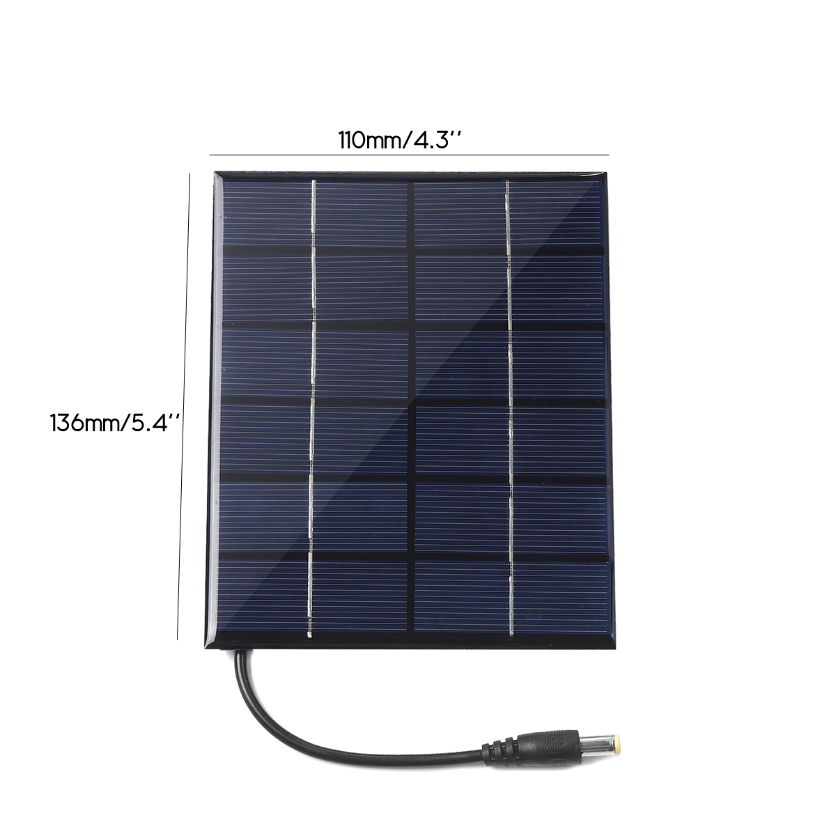 2W-6V-Solar-Panel-Solar-Cells-Outdoor-Camping-Hiking-Solar-Car-Charger-1924786-1