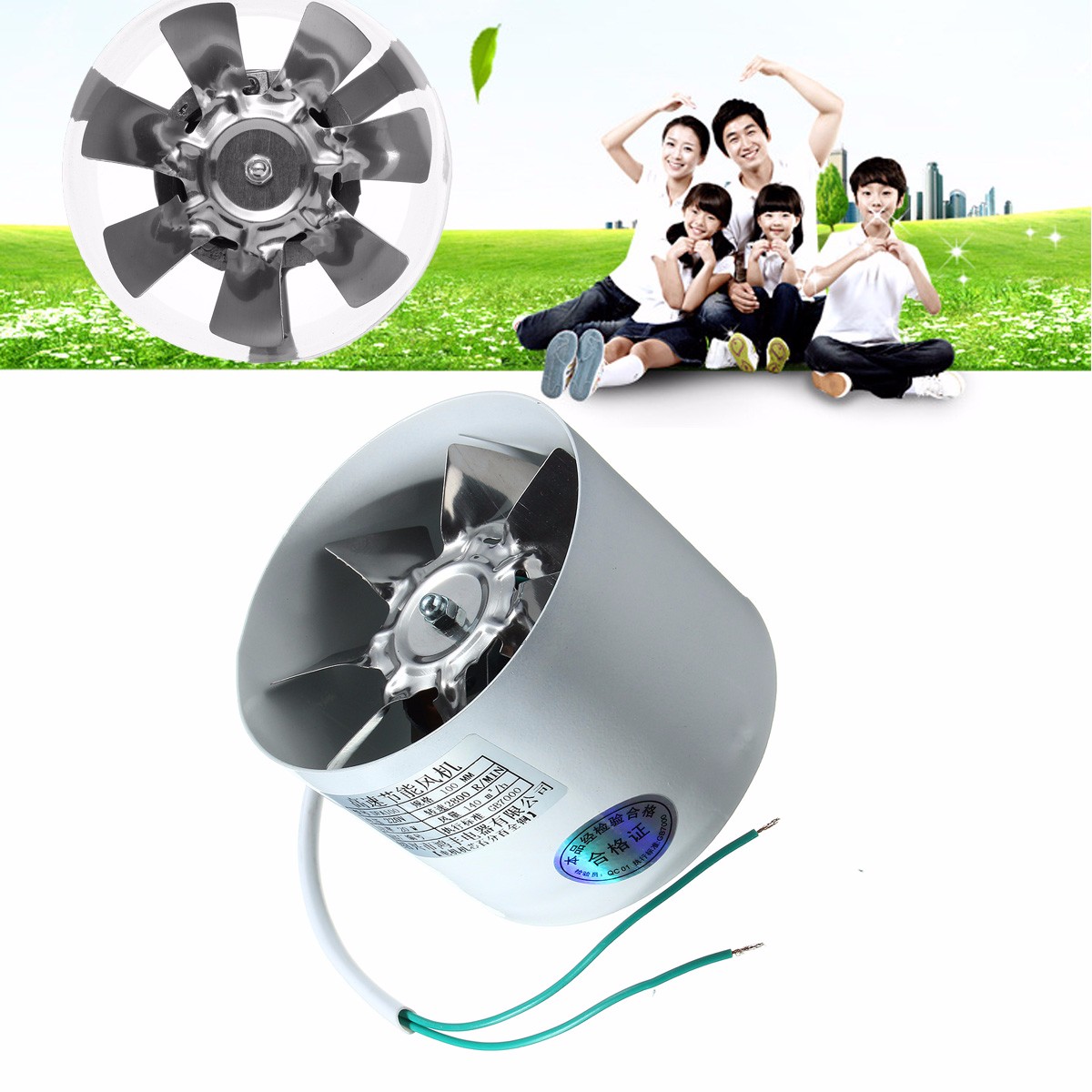 4quot-Inline-Duct-Booster-Fan-Air-Exhaust-Home-Blower-Grow-Vent-Ventilator-Kitchen-Ventilation-Fan-1553832-2