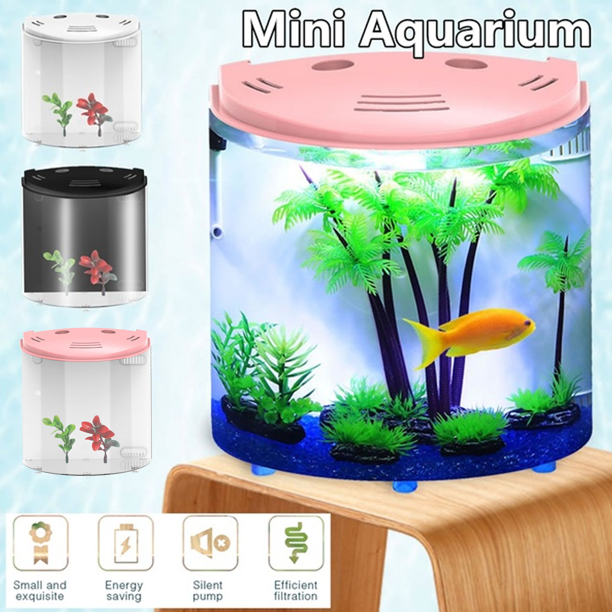 5L-USB-LED-Small-Fish-Tank-180deg-Open-Acrylic-Half-Moon-Mini-Aquarium-Decor-1623222-2