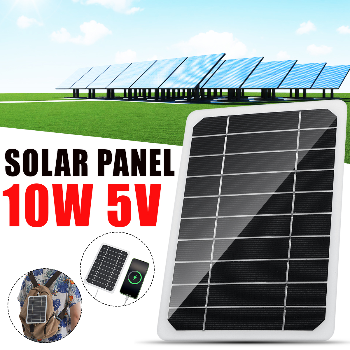 5V-1200mAh-Portable-Solar-Panel-Charging-Board-Solar-Outdoor-Mobile-Phone-Mobile-Power-Charger-1902753-1