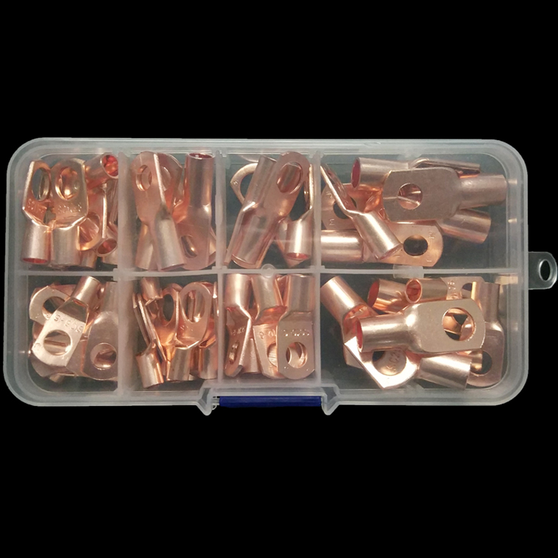 60Pcs-SC-Bare-Copper-Terminals-Circular-Splice-Ring-Terminal-Cable-Wire-Connector-with-Plastic-Box-1377168-2