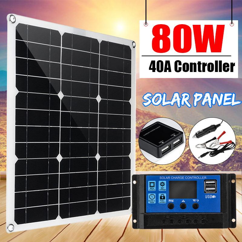 60W-18V-Dual-USB-Solar-Panel-Battery-Charger-Monocrystal-Solar-Power-Panel-with-40A-Solar-Controller-1555698-1