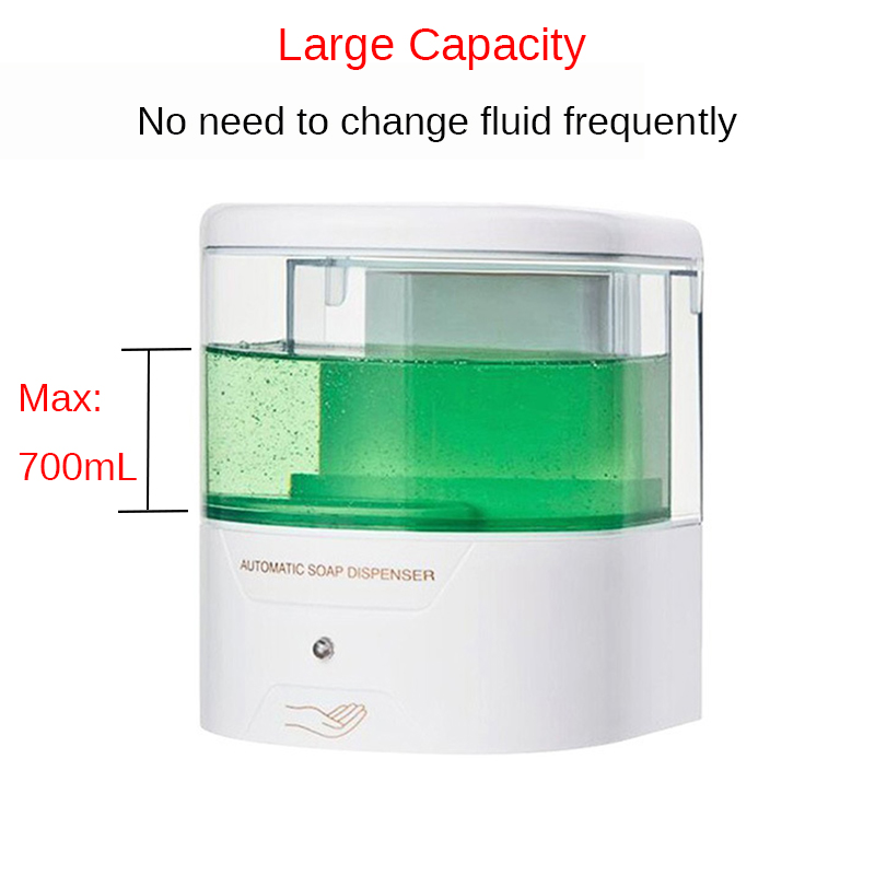 700ML-Automatic-Sensor-Soap-Foam-Liquid-Dispenser-Touch-Free-Wall-Mounted-Soap-Sanitizer-Pump-1562082-3