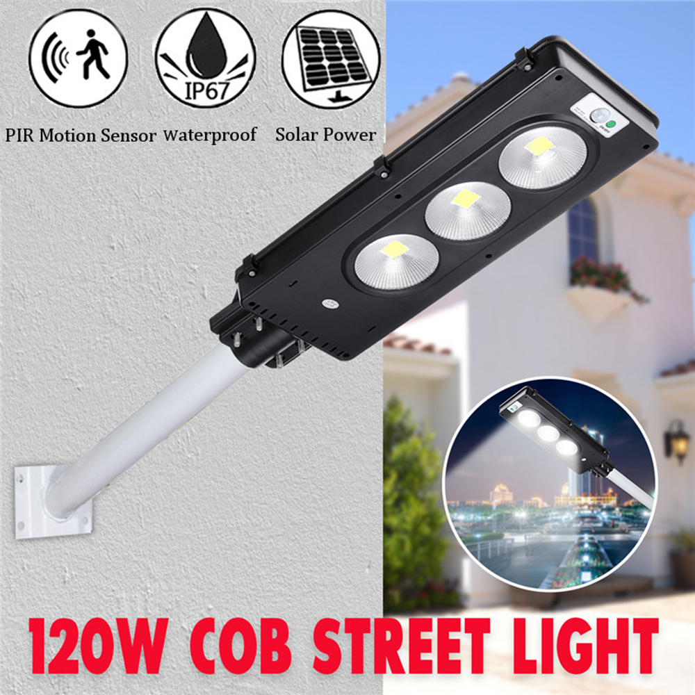 COB-120W-Solar-Street-Light-147LED-Montion-Sensor-Garden-Yard-Light-Lamp-1530722-8