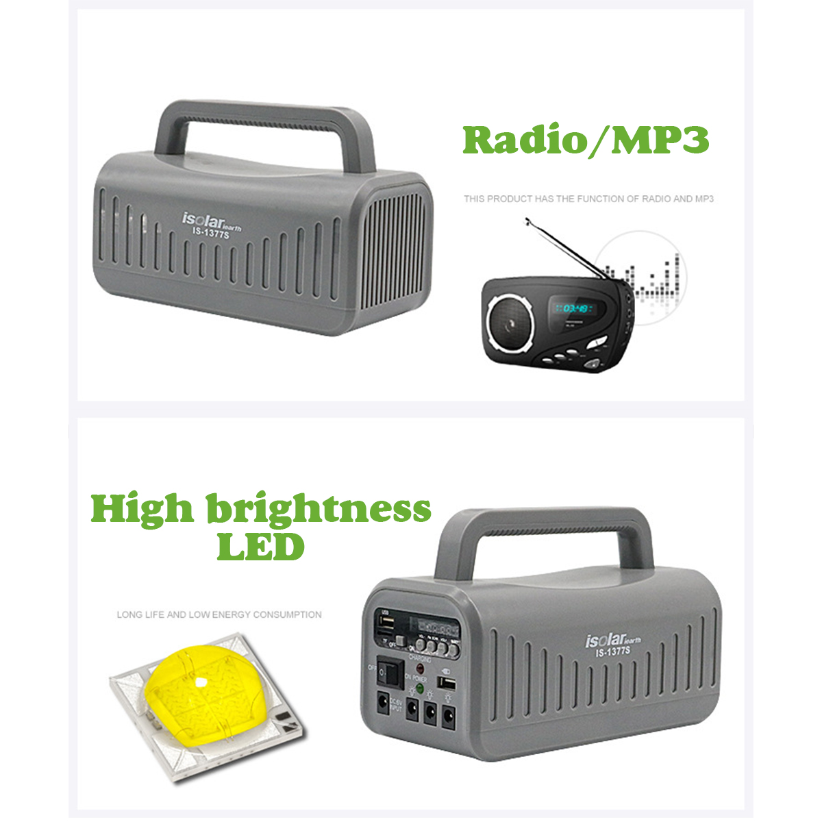 DC-6V-3W-Solar-Powered-System-Solar-Panel-Rechargeable-Battery-LED-Flashlight-Camping-Tent-Light-1336045-6