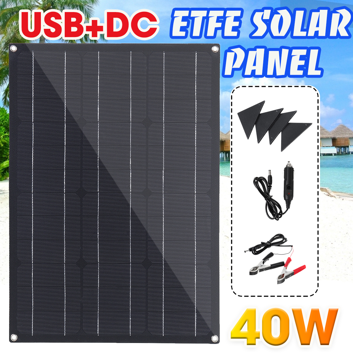 ETFE-40W-Flexible-Solar-Panel-Module-Kit-Car-Boat-Charger-Dual-USB-DC-Controller-1626911-2