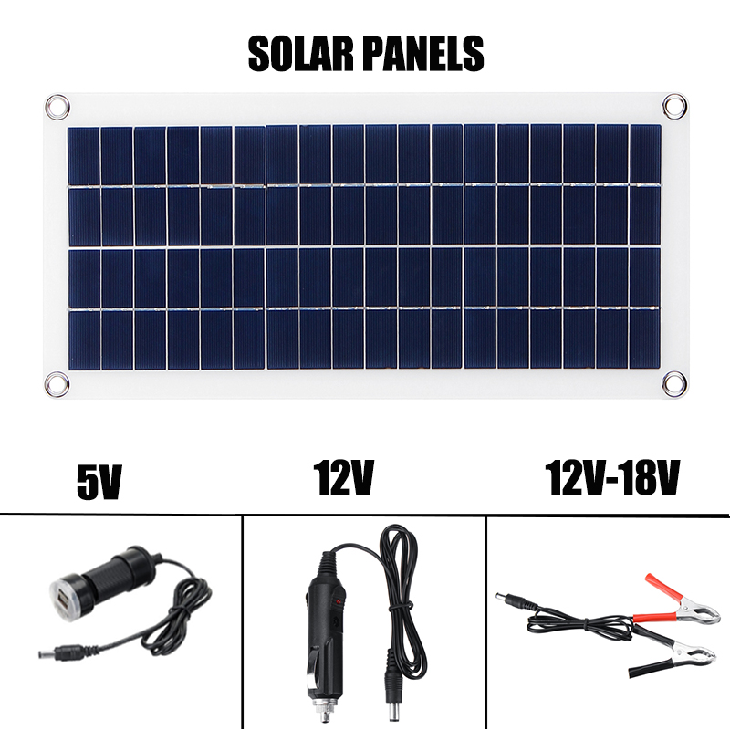 Mono-Solar-Panel-Waterproof-DC-USB-Monocrystaline-Flexible-Solar-Charger-Power-Bank-Outdoor-Camping--1626535-6