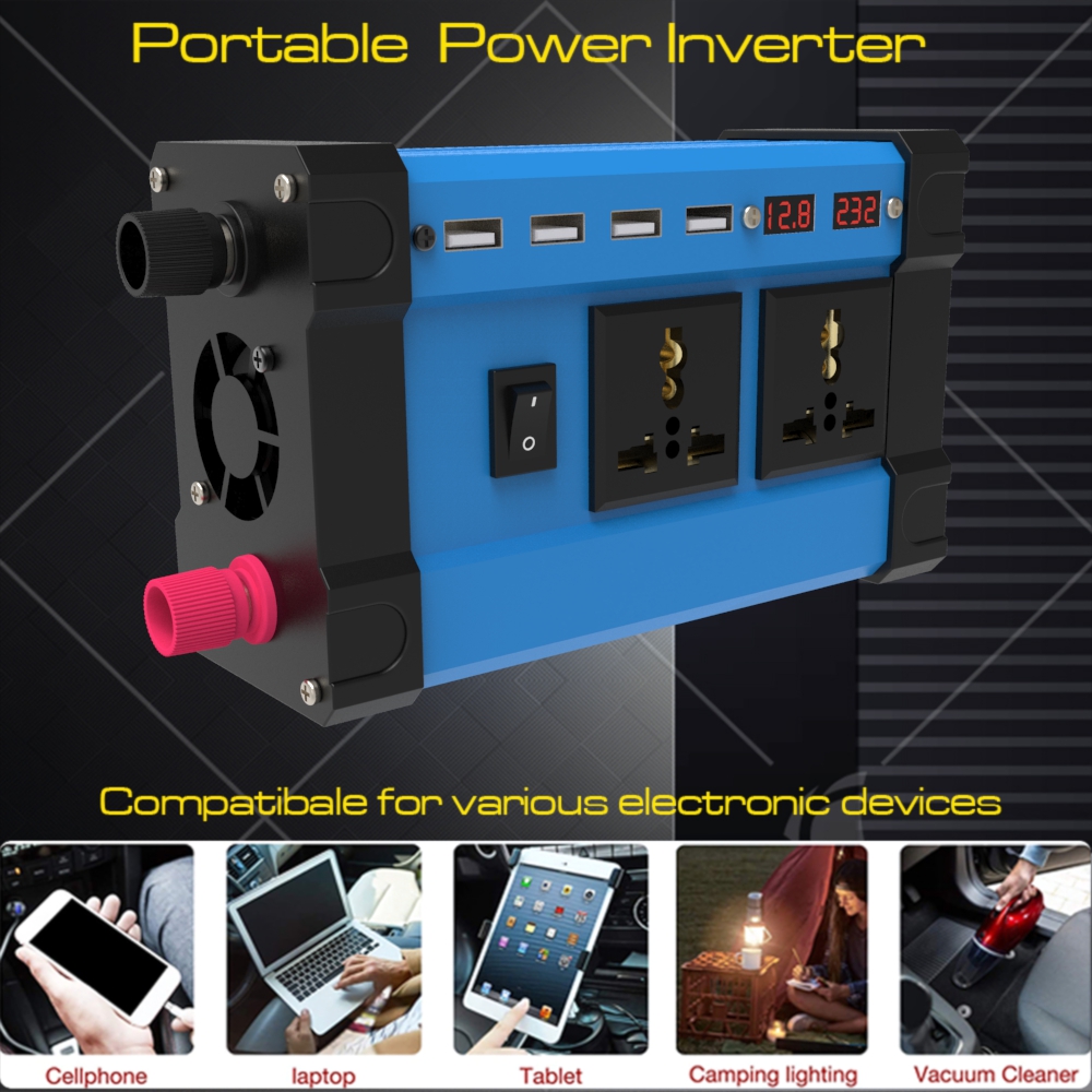 Solar-Power-Generation-System-Dual-USB-18W-Solar-Panel4000W-Power-Inverter-with-Dual-USB-Charger-Por-1842625-8