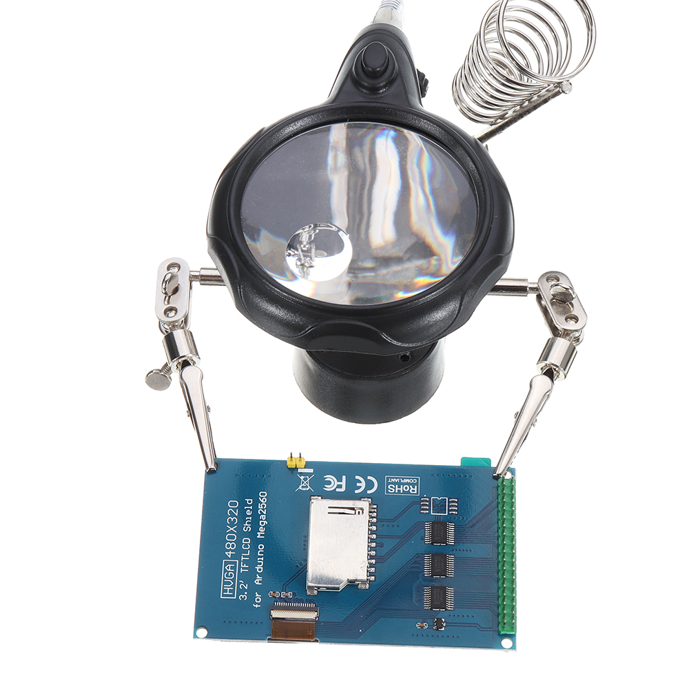 LED-Light-Soldering-Iron-Stand-Holder-Helping-Hands-Magnifying-Glass-Magnifier-Third-Hand-Magnifier-1546675-6