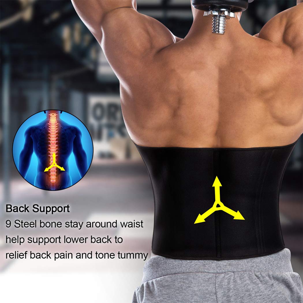 Men-Plus-Size-Adjustable-Waist-Support-Strap-High-Elasticity-Tummy-Tuck-Waist-Belt-Waistband-Body-Sh-1555972-3