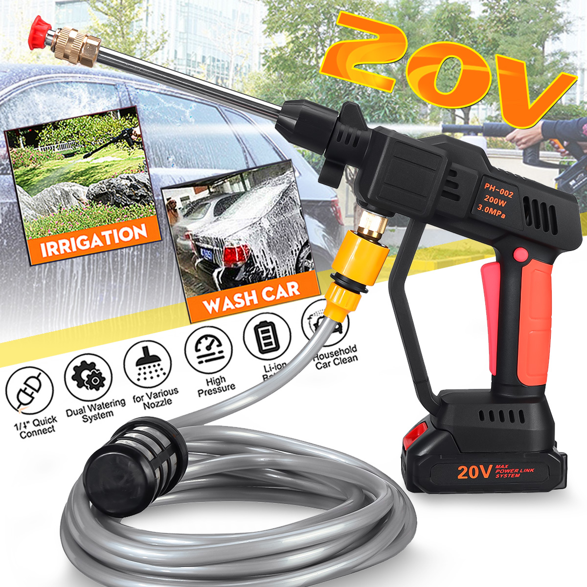 200W-Cordless-High-Pressure-Spayer-Guns-portable-Car-Washer-Vehicle-Cleaning-Tool-W-12-Battery-1872494-1