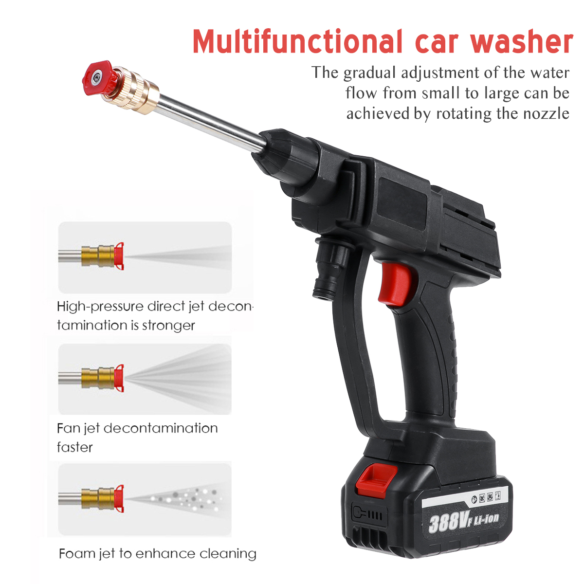 388VF-Coldless-High-Pressure-Car-Washer-Washing-Water-Spray-Guns-For-Makita-Battery-1875212-7