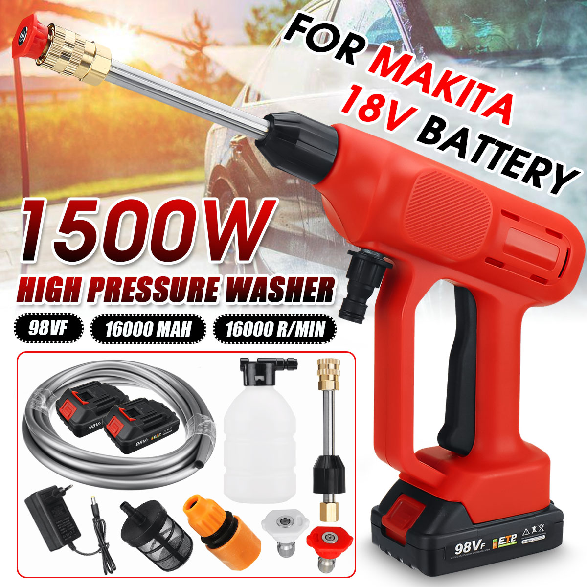 65-Bar-High-Pressure-Cordless-Car-Washer-Spray-Water-Guns-Cleaner-For-Makita-18V-Battery-1895345-2