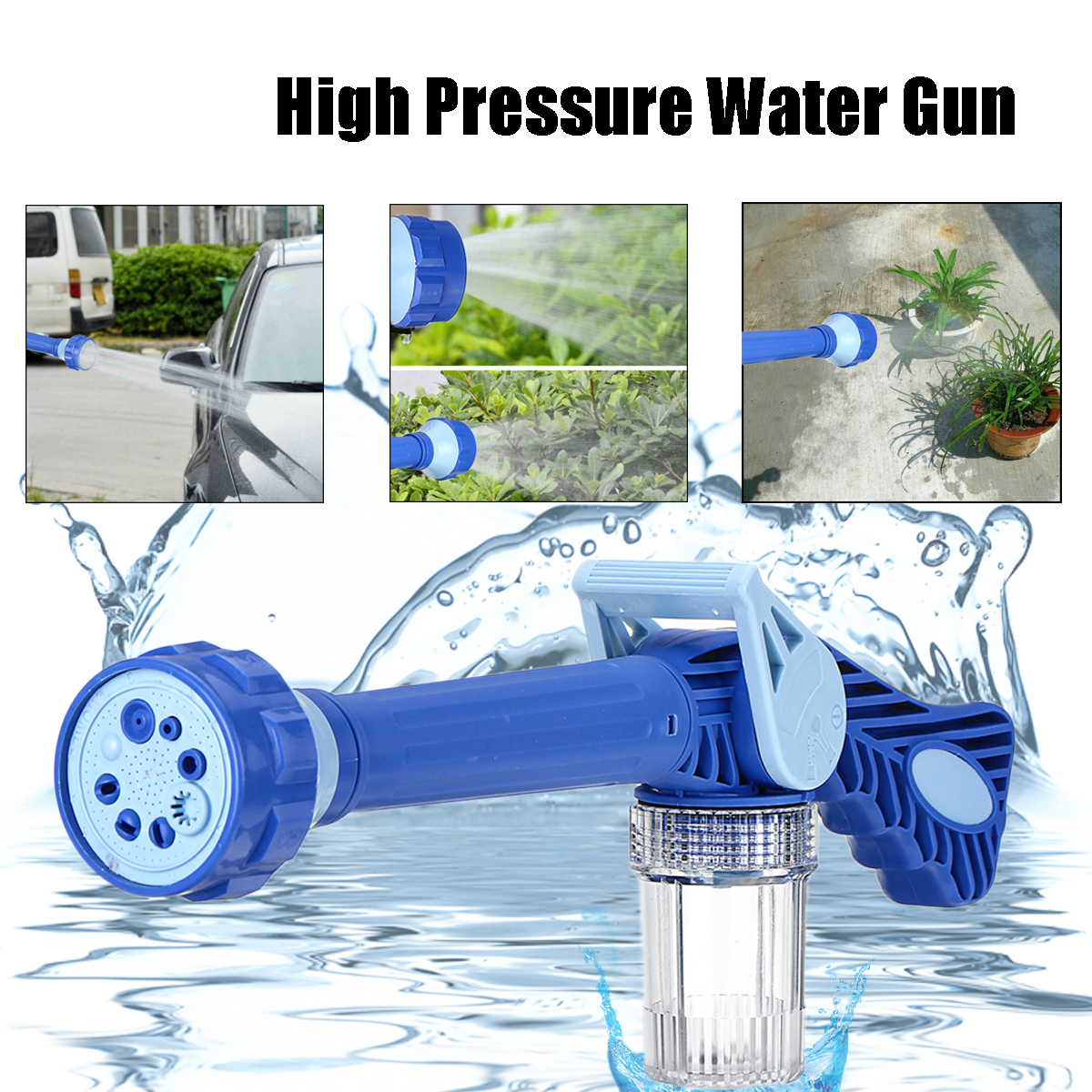 8-In-1-High-Pressure-Washer-Garden-Car-Cleaning-Spray-Sprayer-Water-Foam-Nozzle-Turbo-5m-Spray-Dista-1527588-2