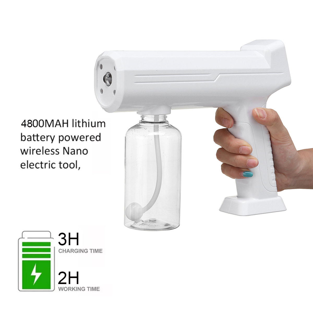 Electric-Spray-Guns-Spray-Machine-Wireless-Electric-Sanitizer-330ML-Sprayer-Disinfects-Blue-Light-St-1903062-6