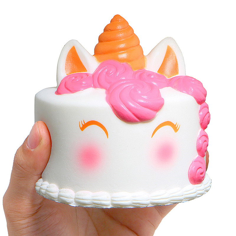 Cute-Unicorn-Cake-Squishy-1110CM-Super-Slow-Rising-Squeeze-Cream-Scented-Original-Package-1270960-5