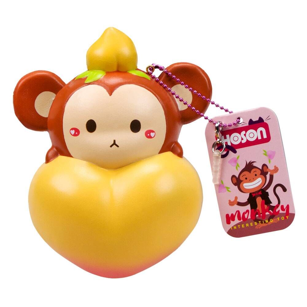 Hoson-Squishy-Monkey-Peach-Soft-Slow-Rising-Toy-With-Original-Packing-1364814-2