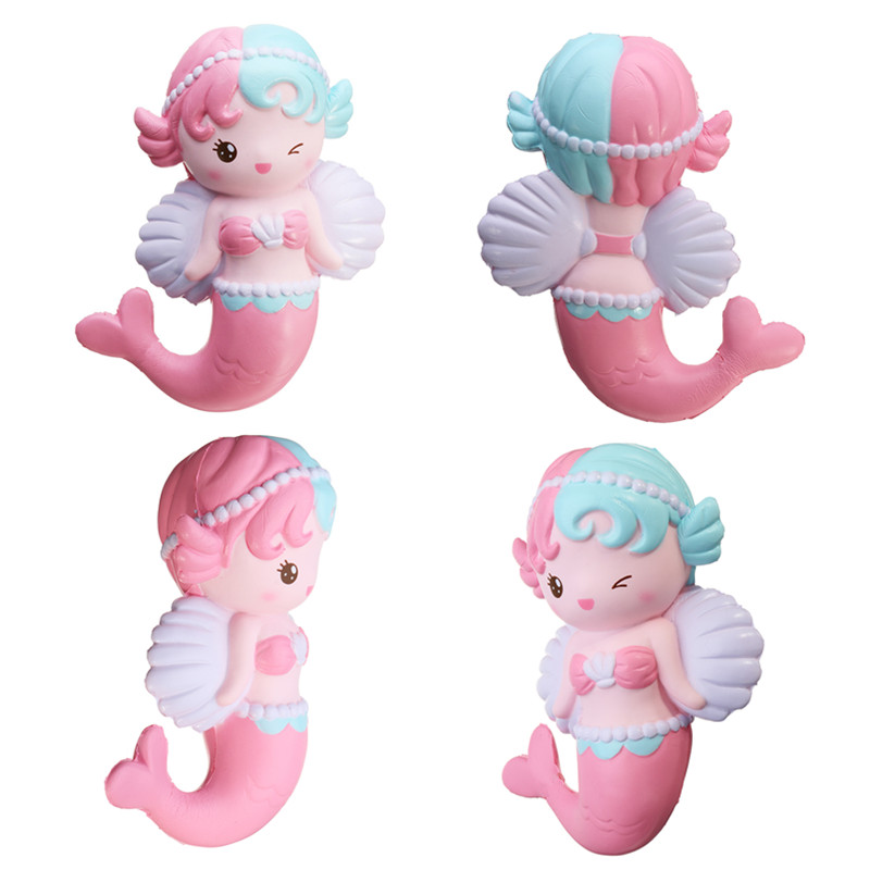 Oriker-Squishy-Angel-Mermaid-16cm-Soft-Sweet-Slow-Rising-Original-Packaging-Collection-Gift-Decor-1213791-3